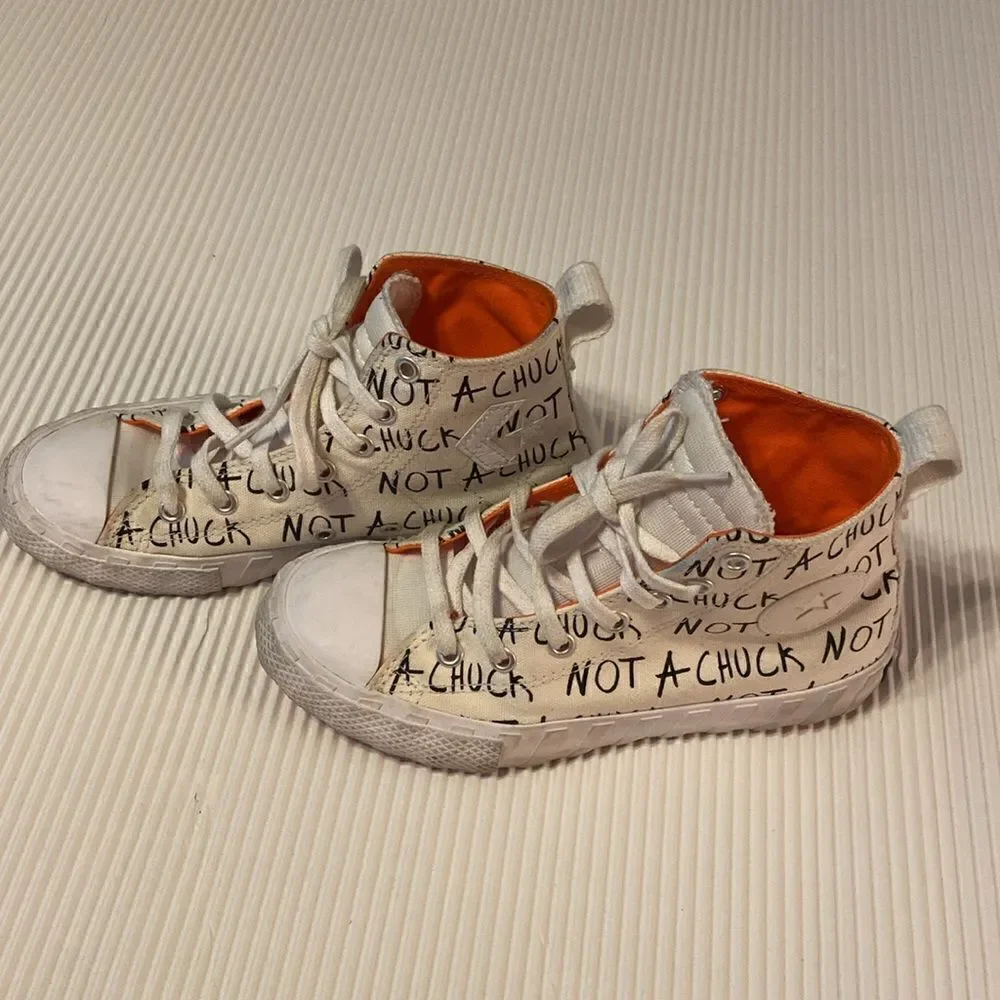 Kids Not a Chuck Converse High top Youth Size 2